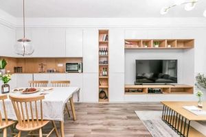 [太原东唐装饰]餐厅如何设计餐柜？餐厅餐柜怎么设计才合理？