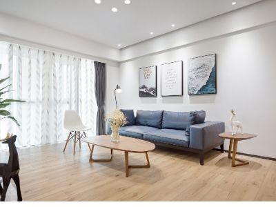 恒大雅苑102平北欧风格三居室装修案例