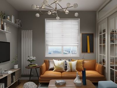 东润新城61平米简约风格装修案例