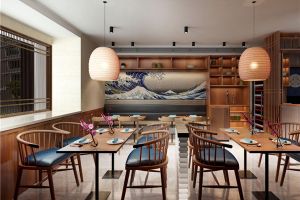 [东莞天霸设计]高颜值的日本料理餐厅，怎么装修设计？