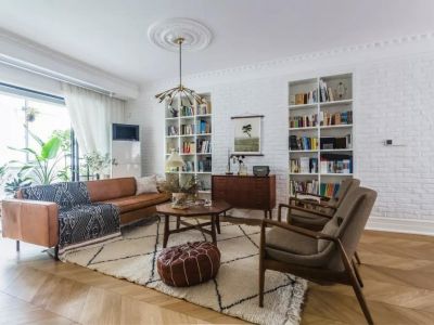 万科鹿特丹116平米宜家简约三居室装修案例