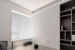 [安徽源素装饰]装修效果图丨90㎡现代风格新房装修，简洁时尚三居室！