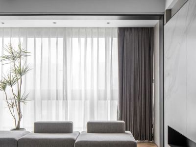 龙光玖珑湾现代简约风格123平装修案例