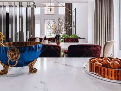 宏大幸福里180.11平米轻奢风格装修案例