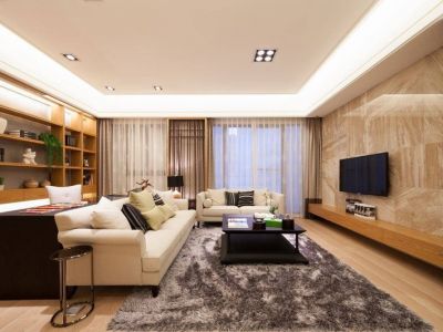 海伦春天128平日式风格三居室装修案例