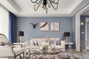 [南舍空间装饰]180平美式轻奢装修设计，自由又优雅~