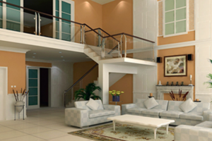 [张家界利匠装饰]复式楼的装修设计，看看如何设计！