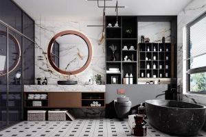 [邢台东升装饰]浴缸这样装，让你幸福感倍增！