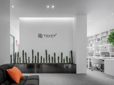 220平米办公空间现代极简风格装修案例