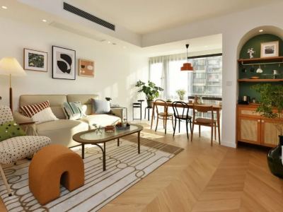 悦菩提现代简约风格85平装修案例