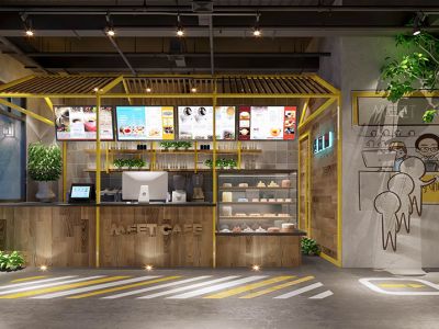 300平网咖装修案例