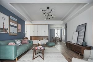 [青岛乐豪斯装饰]双眼皮吊顶装修，美观不压抑！