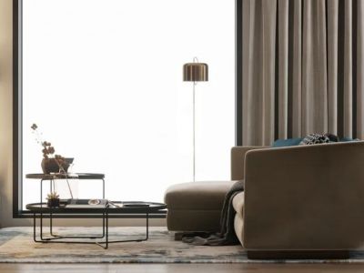 嘉宝花园二期现代简约风格110平装修案例