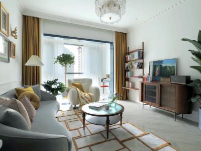 君和君泰和园法式复古风格100平装修案例