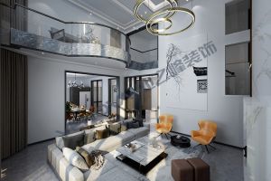 [北京汇巢装饰]华堂高尔夫507平米独栋别墅现代风格案例