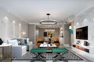 [北京汇巢装饰]锋尚国际 180平米现代风格案例