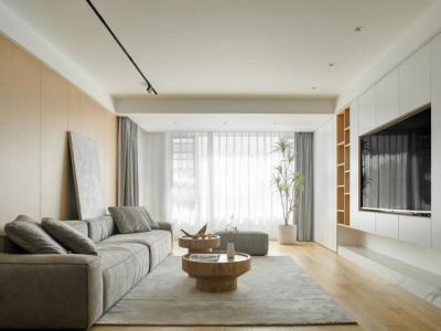 中旅宁宸院北欧风格128平米装修案例