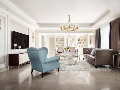 瑞德荣耀府180㎡别墅简约风格装修案例