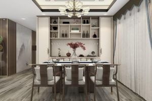 [南京集美装饰]餐厅为什么要放餐边柜？餐边柜有什么作用？