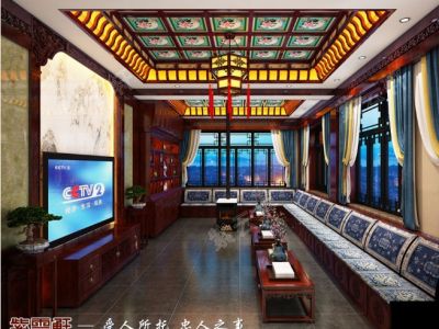 达观别墅中式风格560平米装修案例