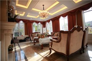 [西安华阳云装装饰]欧式吊顶有哪些特点 欧式吊顶设计需要注意什么