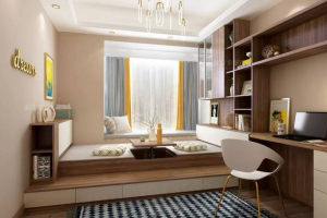 [成都菡萏怡景装饰]小卧室榻榻米装修设计，榻榻米装修要点