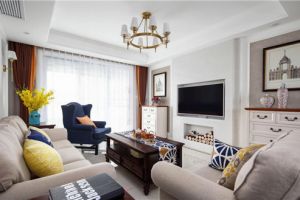 [美颂雅庭装饰]美式客厅效果图欣赏 看看有没有喜欢的