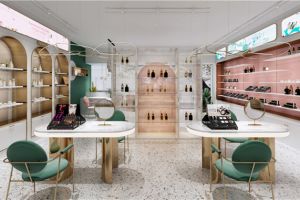 [北京筑维装饰]化妆品店装修设计，这三点要注意！