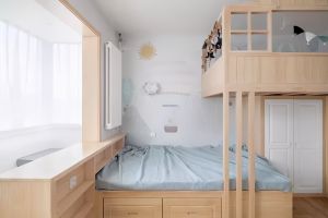 [南京德邦装饰]一间儿童房如何容纳两个小孩呢？试试这样设计