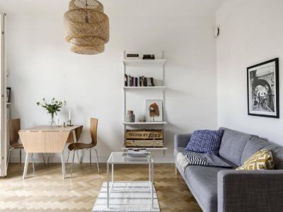 新福花园62平米北欧风格装修案例