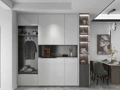 欣馨家园103平米现代风格装修案例