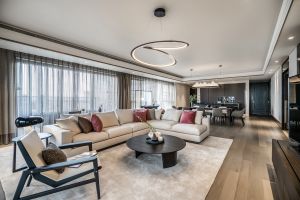 [通信装饰]大连300平别墅装修设计，新中式风格简雅静宁