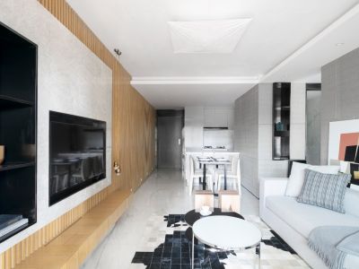 天海容天下现代风格127平米装修案例