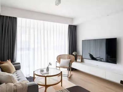 万科未来城75㎡二居室现代风格装修案例