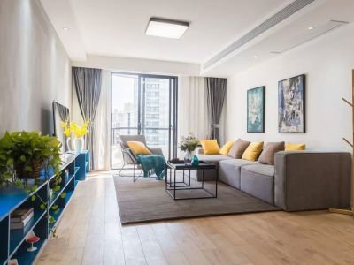 安吉大唐世家北欧简约风格102平装修案例