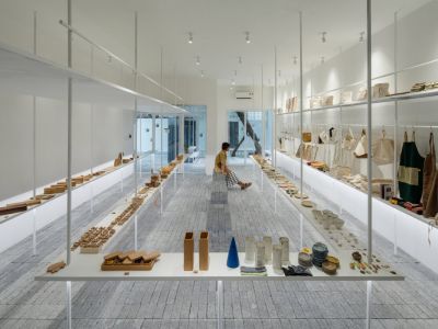 手工艺品牌店90平米极简风格装修案例