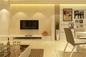 [湖南叶秋装饰]简约风电视墙如何设计 简约风电视墙效果图赏析