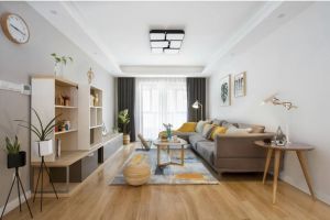 [大连连璟装饰]115平北欧日式混搭装修案例，喜欢可以参考一下！