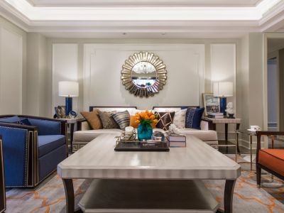 禹洲嘉誉山美式风格143平米装修案例