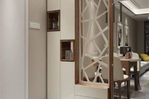 [长沙乐家装饰]玄关隔断设计方案 总有一款适合你