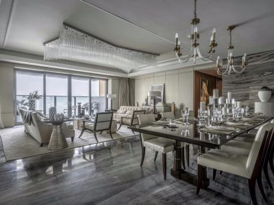 天海容天下现代风格165平米装修案例