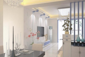 [成都南宅美居装饰]客厅玄关隔断设计，家庭玄关装修有哪些方式