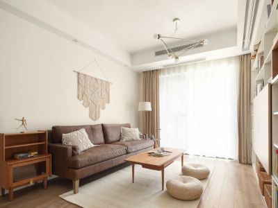 富力城95平方米日式三居装修案例