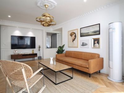 麒麟湾90平米二居室现代风格装修案例