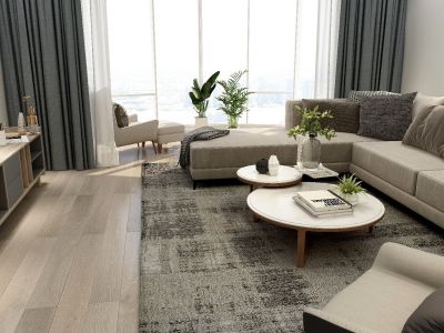 中昂拾贰章120平现代三居装修案例