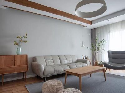 天山九峯120平日式三房装修案例