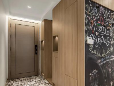 龙湖星海彼岸102㎡三居室现代风格装修案例