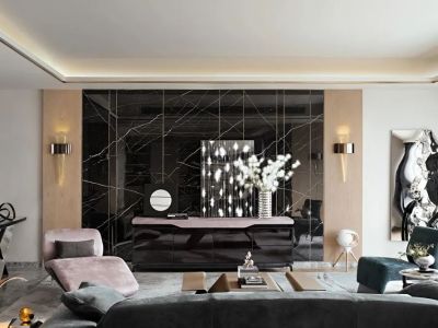 悦云庭现代风格133平米装修案例