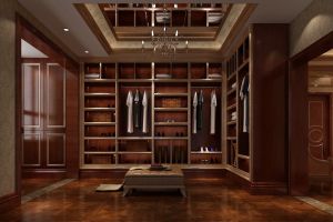 [长沙汇智装饰]欧式衣帽间效果图分享 总有一款适合你