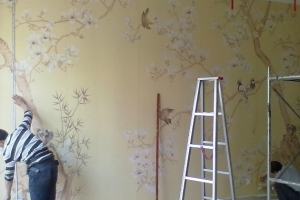 [成都艺鼎装饰]室内墙纸贴不平,教你正确贴墙纸步骤